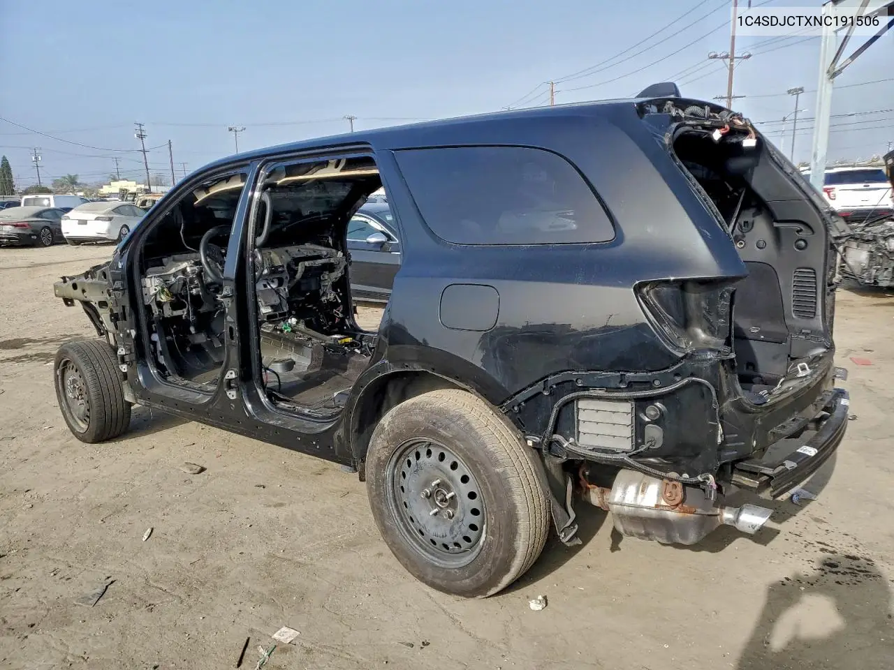 1C4SDJCTXNC191506 2022 Dodge Durango R/T