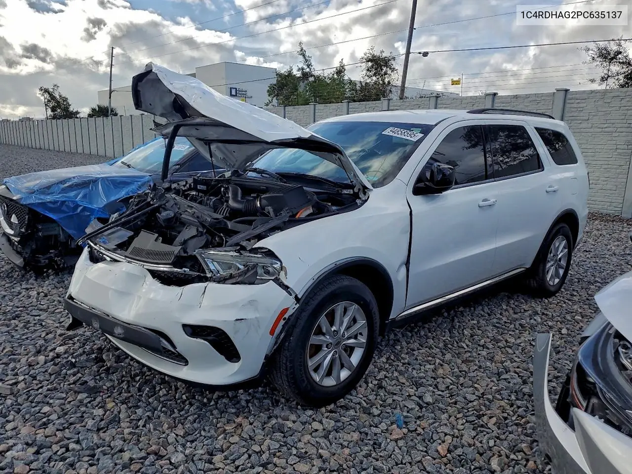 1C4RDHAG2PC635137 2023 Dodge Durango Sxt