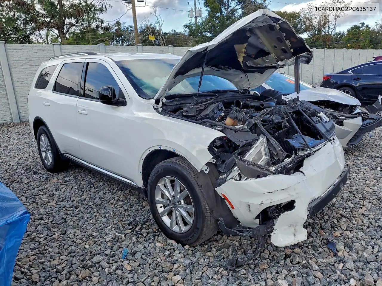 1C4RDHAG2PC635137 2023 Dodge Durango Sxt