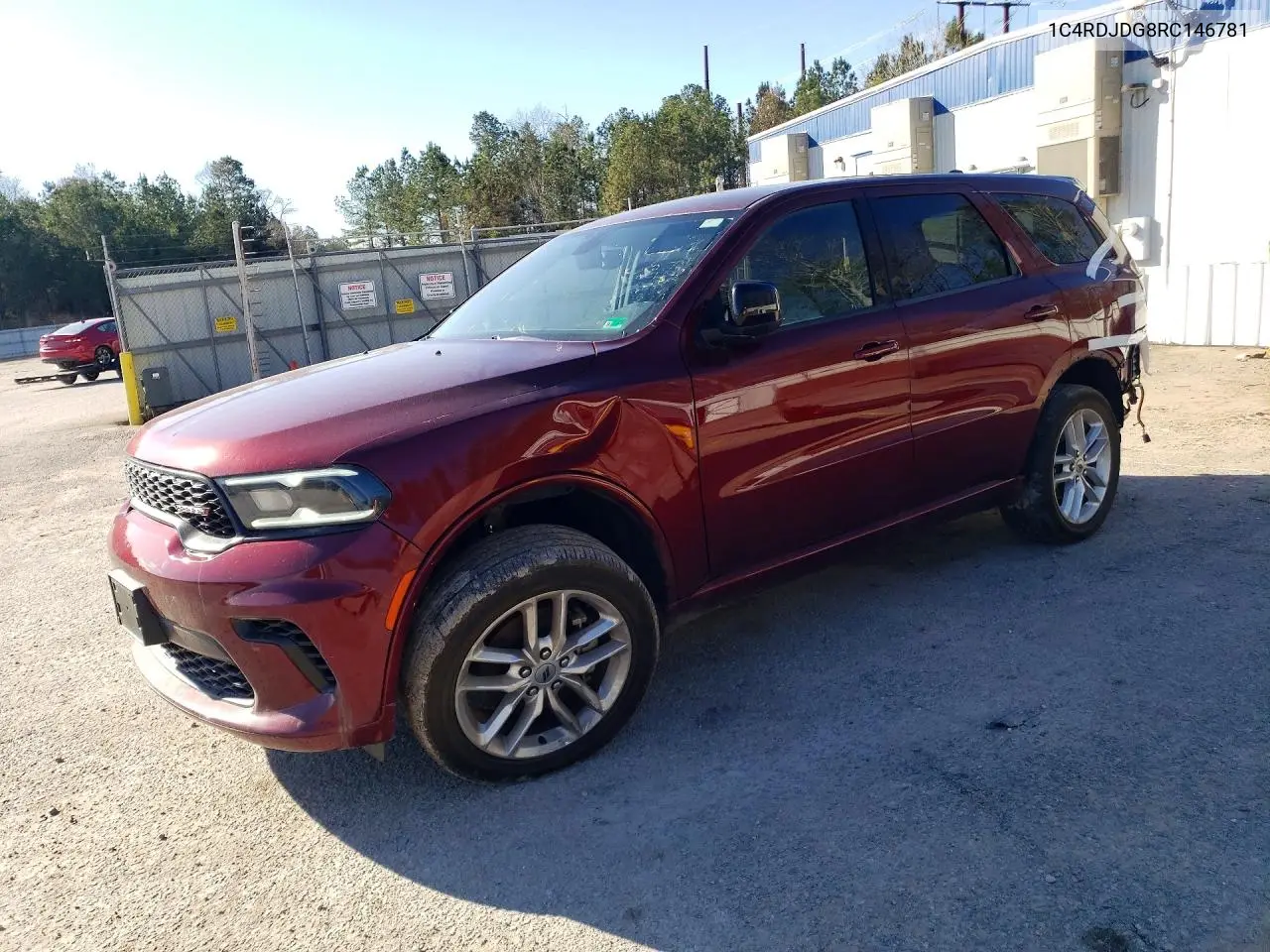 1C4RDJDG8RC146781 2024 Dodge Durango Gt