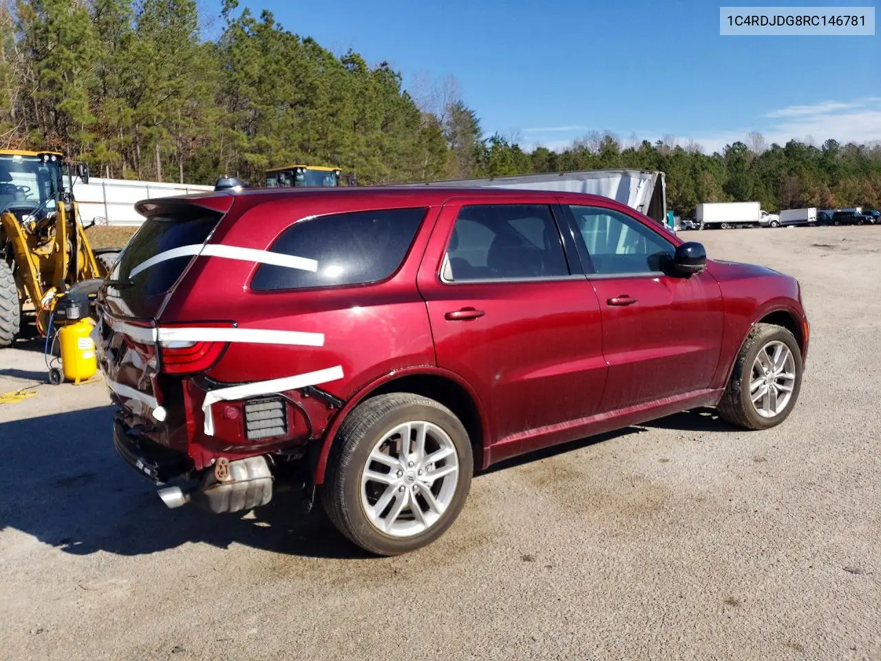 1C4RDJDG8RC146781 2024 Dodge Durango Gt