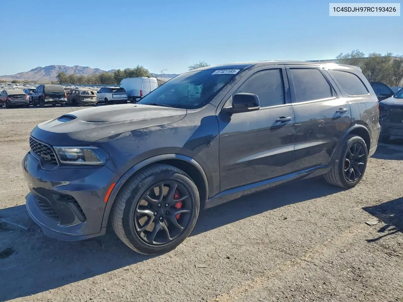 1C4SDJH97RC193426 2024 Dodge Durango Srt Hellcat