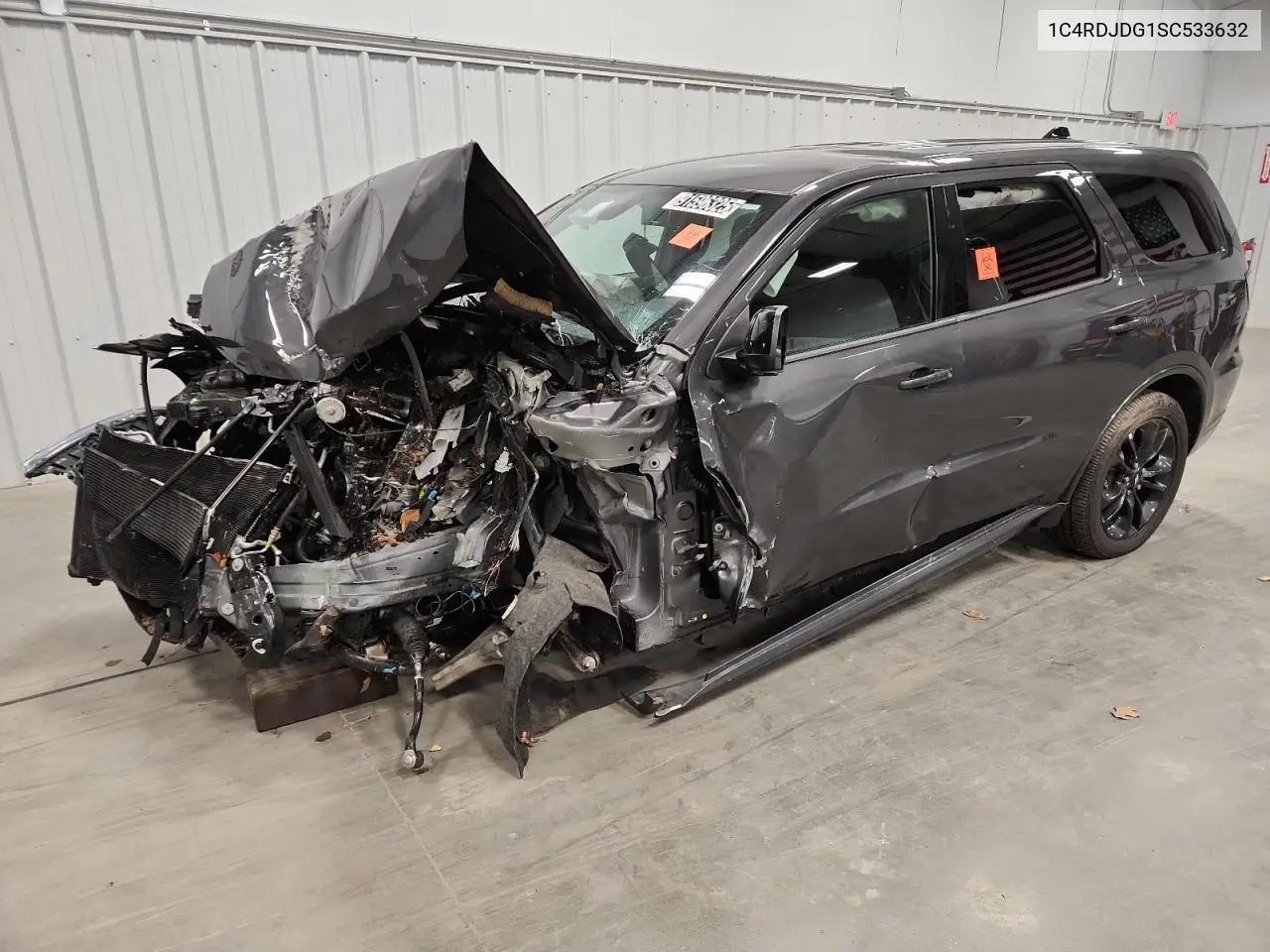 1C4RDJDG1SC533632 2025 Dodge Durango Gt