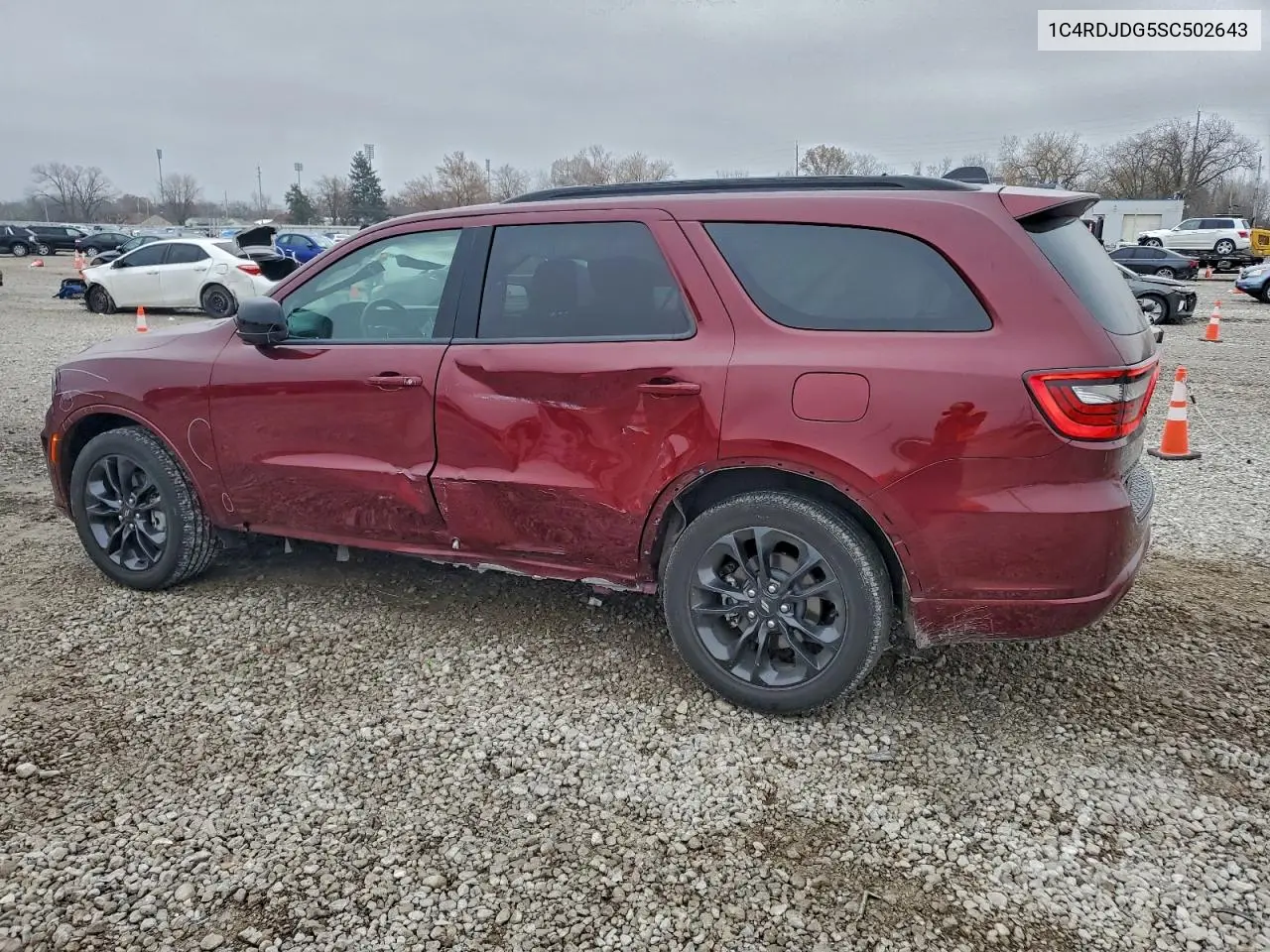 1C4RDJDG5SC502643 2025 Dodge Durango Gt