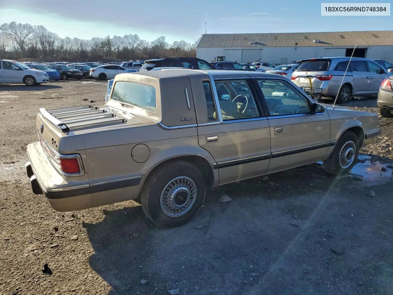 1B3XC56R9ND748384 1992 Dodge Dynasty Le