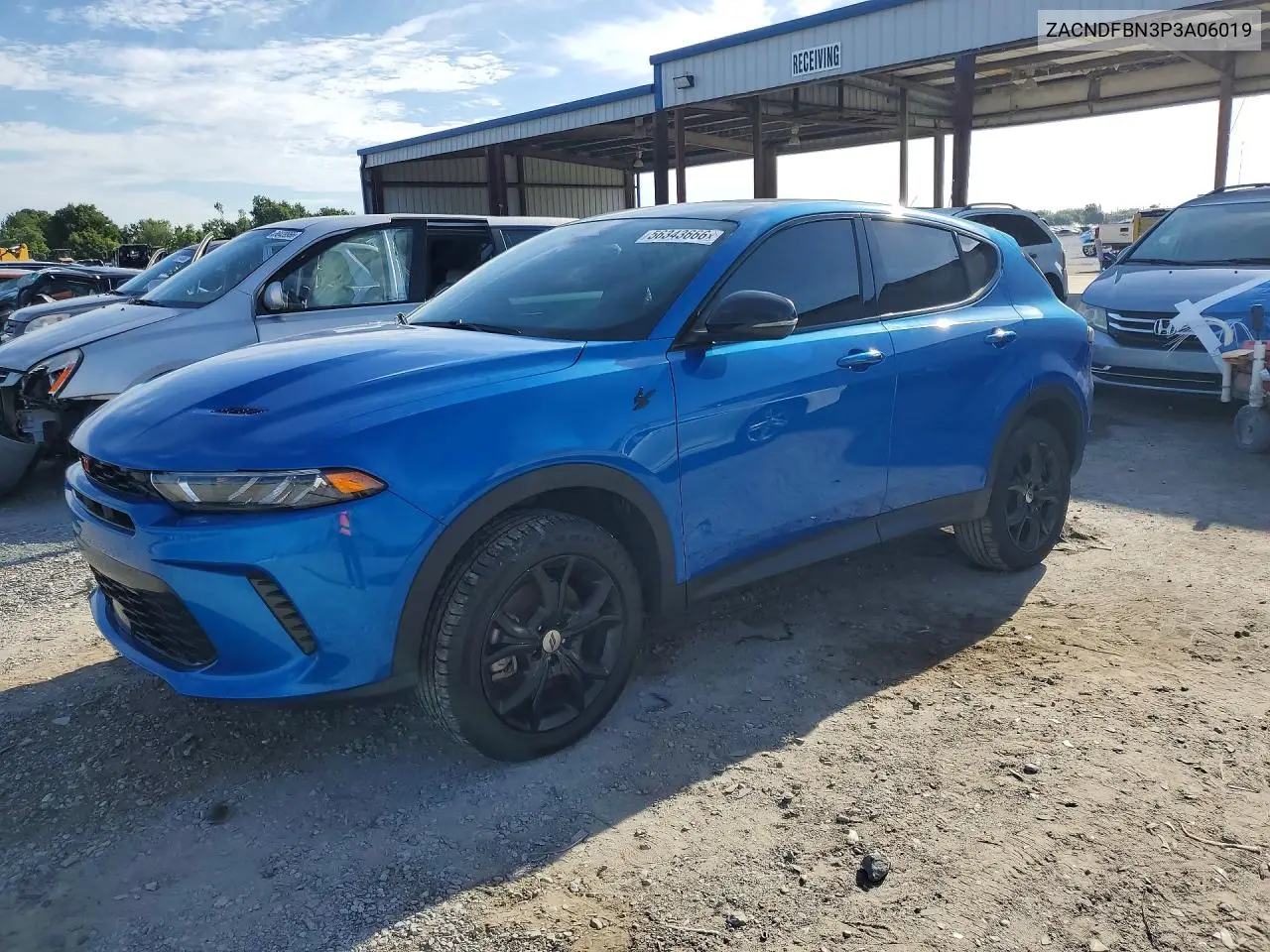 2023 Dodge Hornet Gt Plus VIN: ZACNDFBN3P3A06019 Lot: 56343666