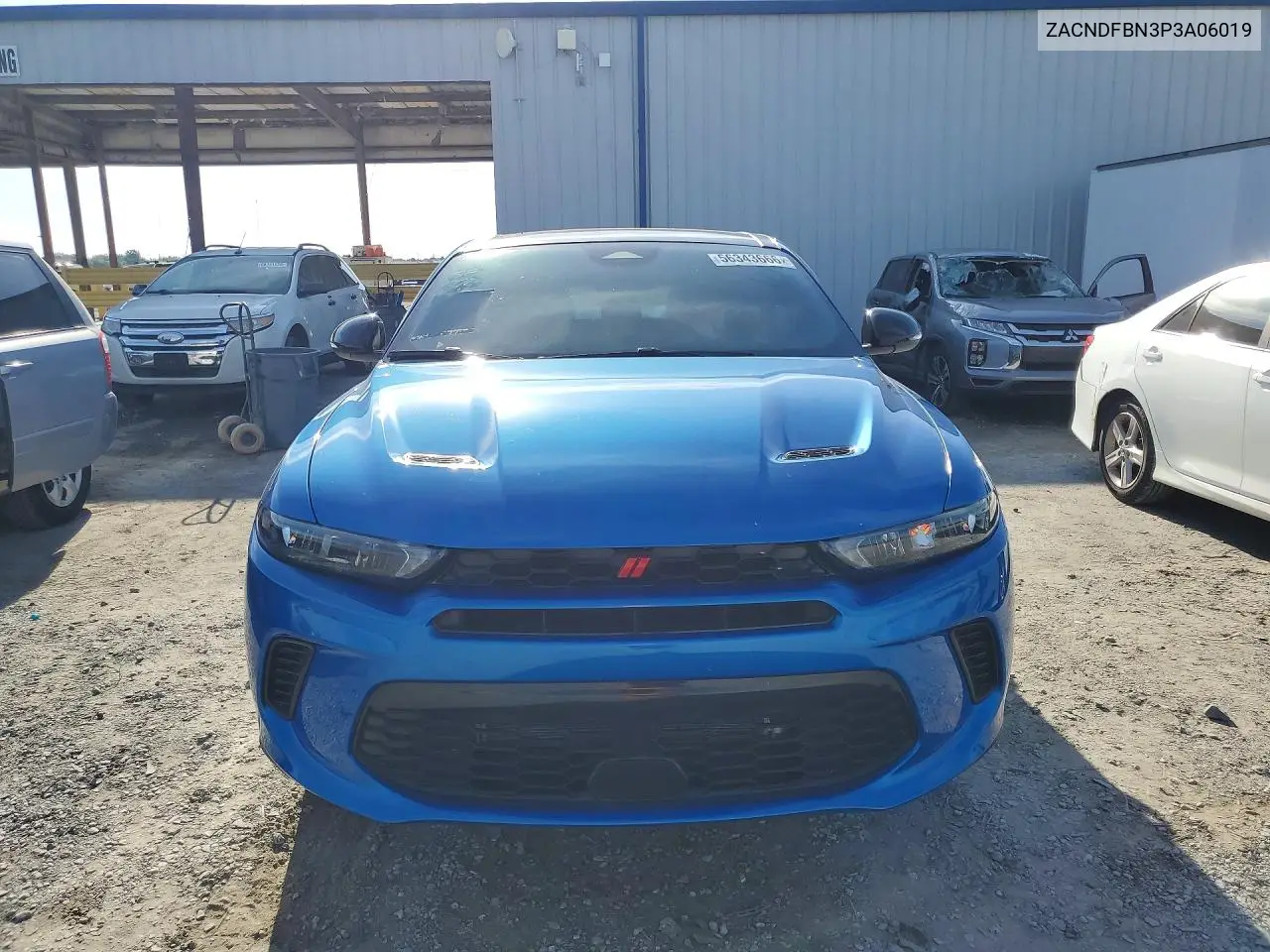 2023 Dodge Hornet Gt Plus VIN: ZACNDFBN3P3A06019 Lot: 56343666