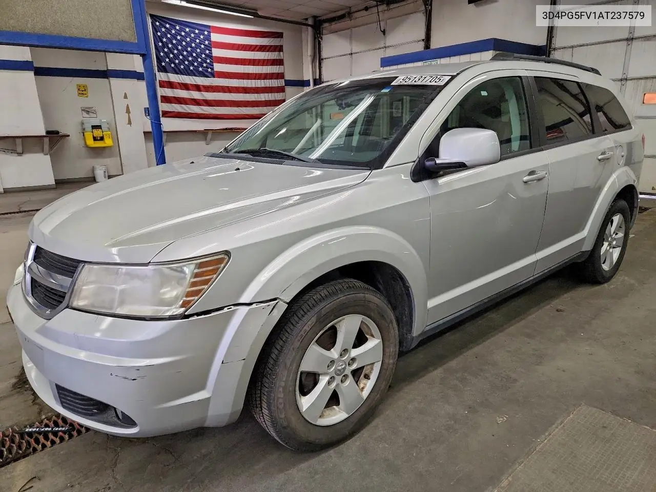 3D4PG5FV1AT237579 2010 Dodge Journey Sxt