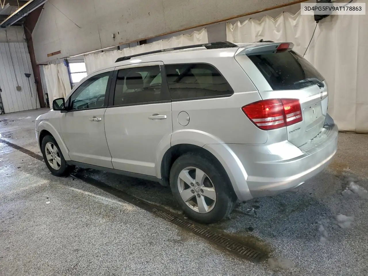 3D4PG5FV9AT178863 2010 Dodge Journey Sxt