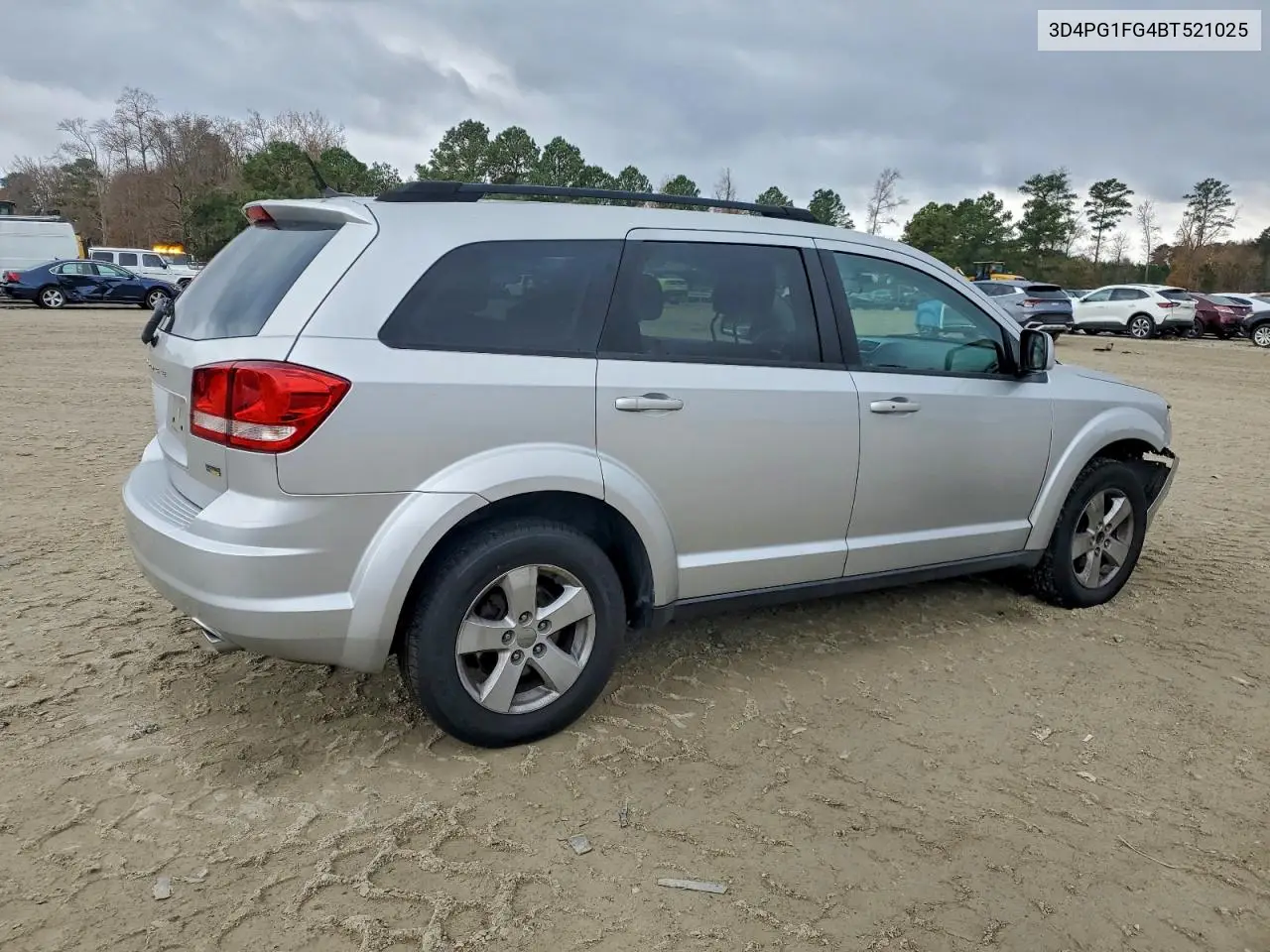 3D4PG1FG4BT521025 2011 Dodge Journey Mainstreet