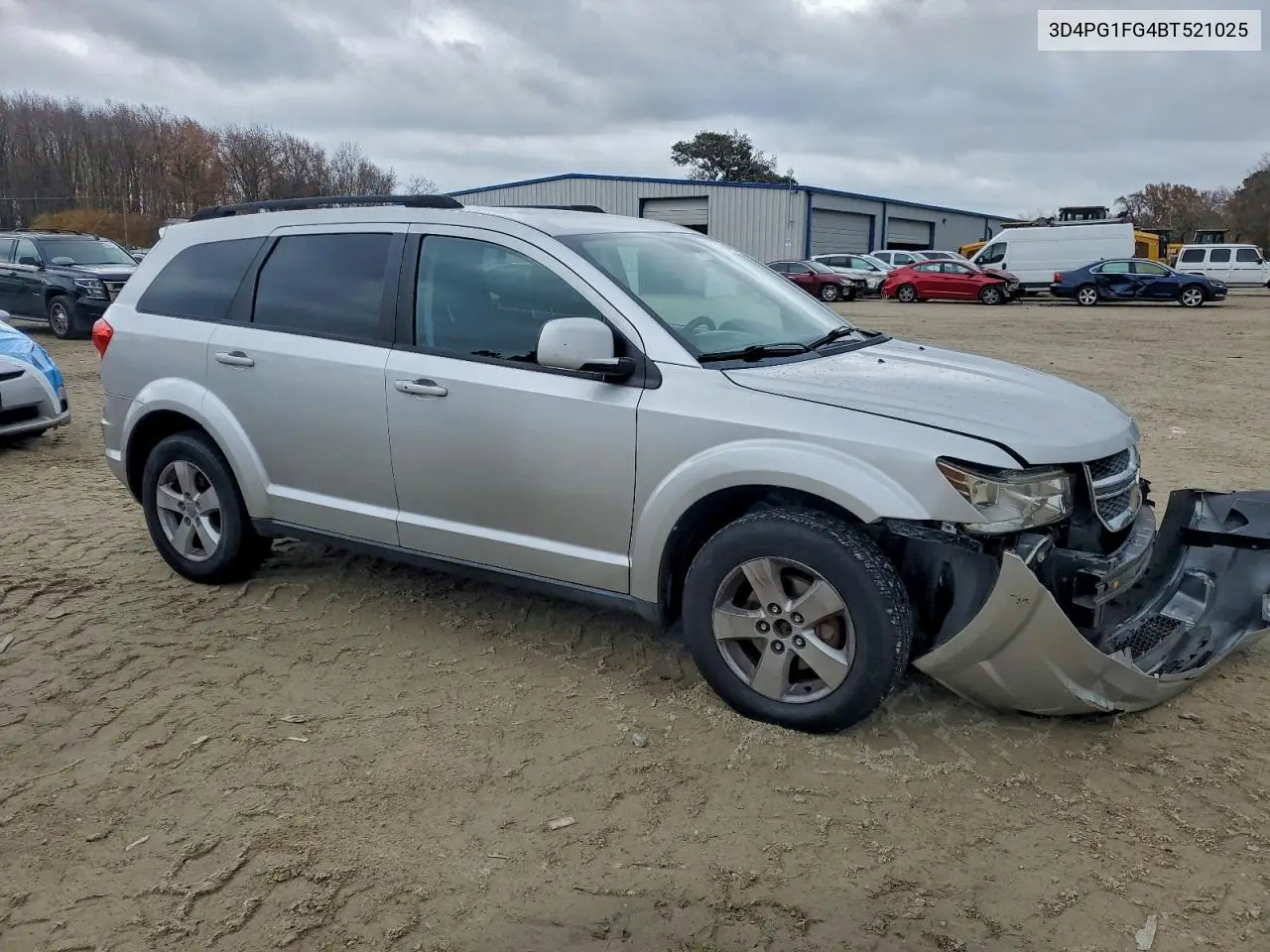 3D4PG1FG4BT521025 2011 Dodge Journey Mainstreet