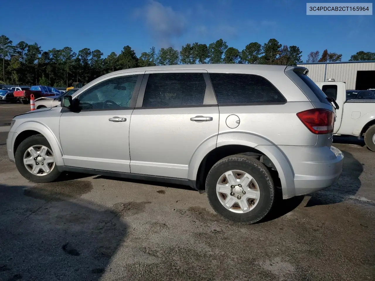 3C4PDCAB2CT165964 2012 Dodge Journey Se