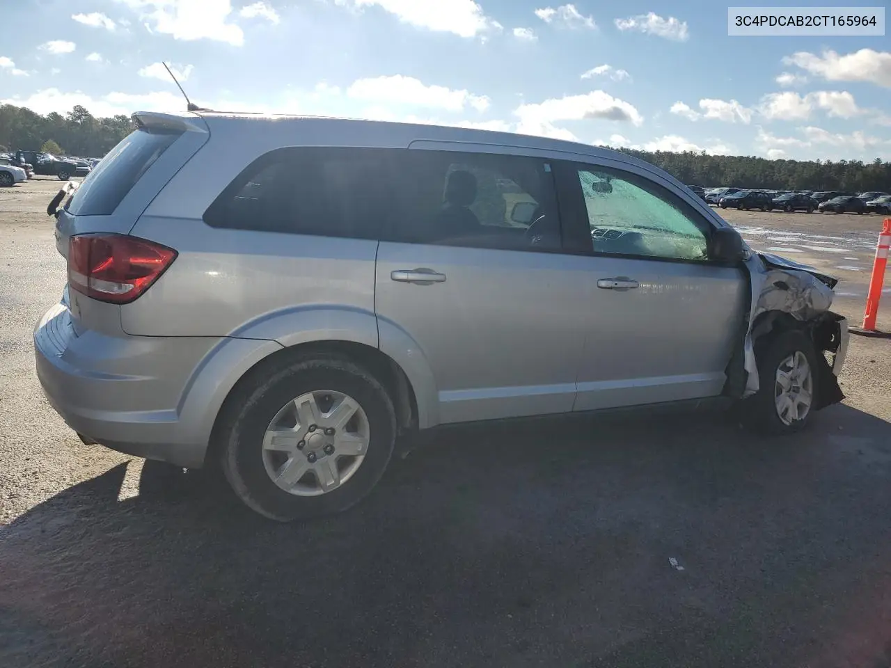 3C4PDCAB2CT165964 2012 Dodge Journey Se