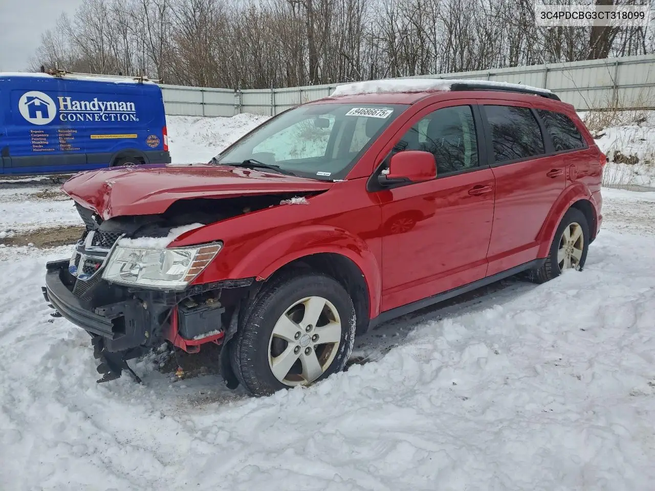 3C4PDCBG3CT318099 2012 Dodge Journey Sxt