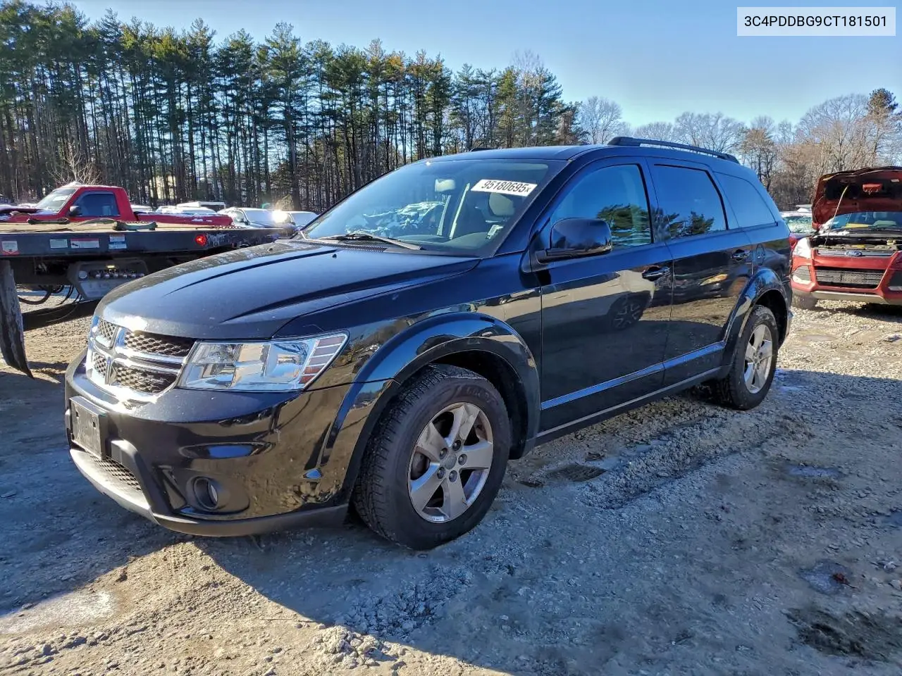 3C4PDDBG9CT181501 2012 Dodge Journey Sxt