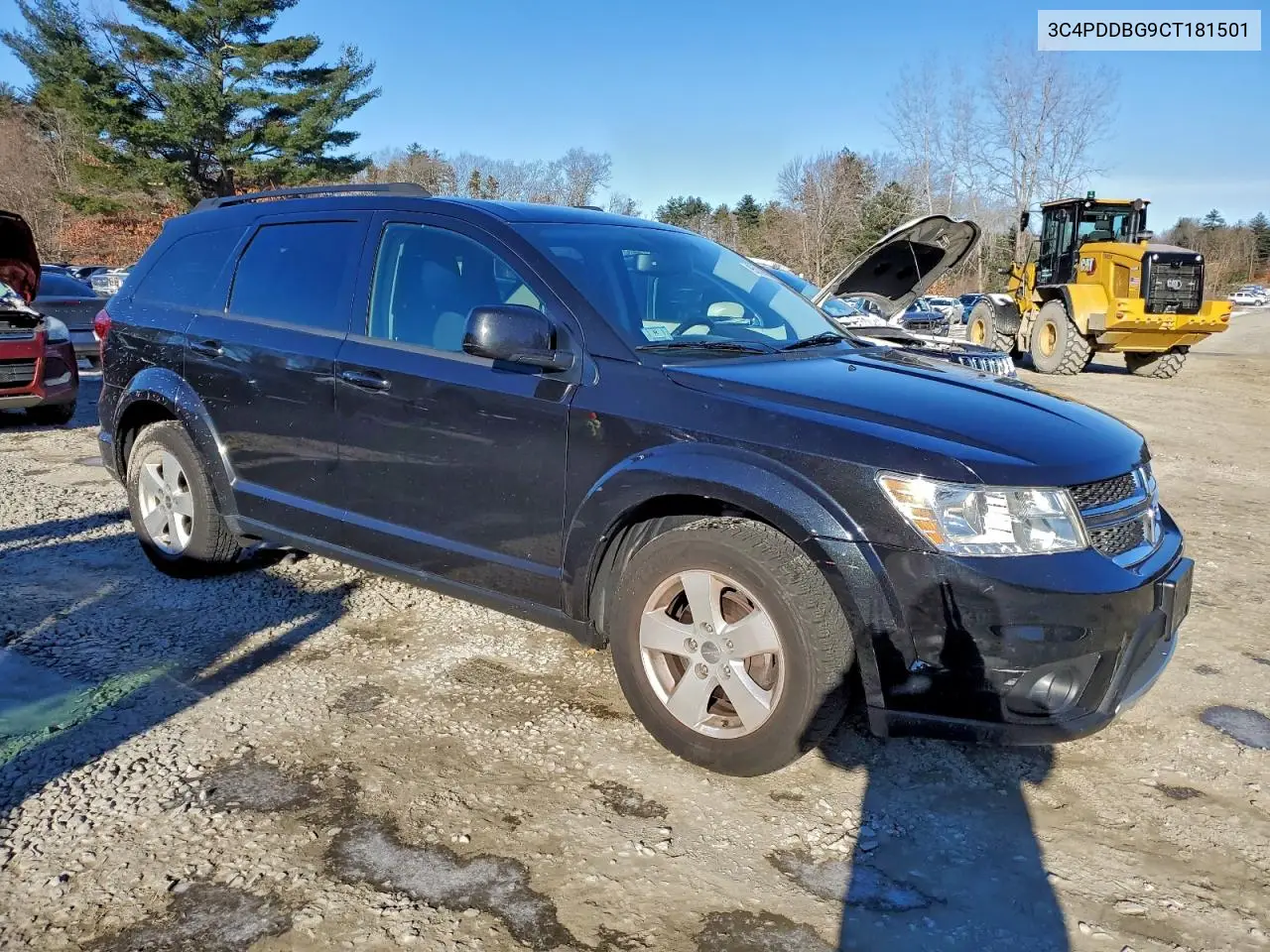 3C4PDDBG9CT181501 2012 Dodge Journey Sxt
