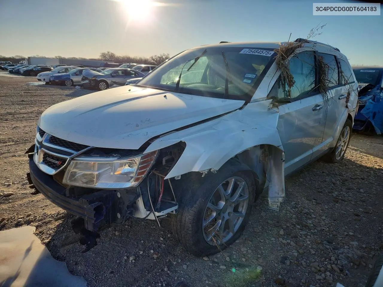 3C4PDCDG0DT604183 2013 Dodge Journey Crew