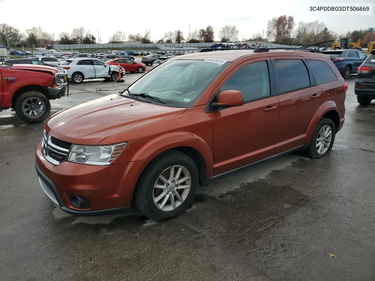 3C4PDDBG3DT506869 2013 Dodge Journey Sxt