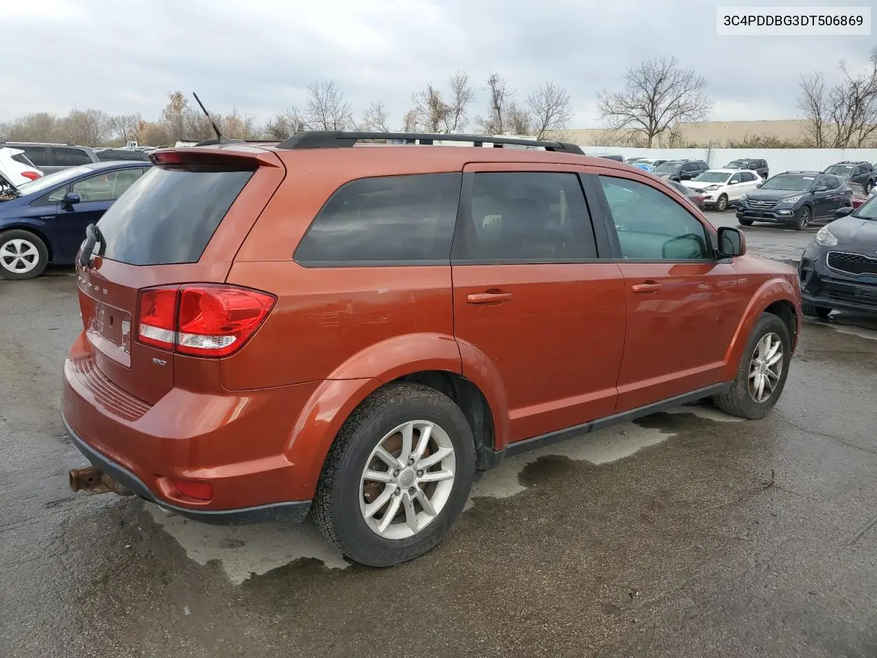 3C4PDDBG3DT506869 2013 Dodge Journey Sxt
