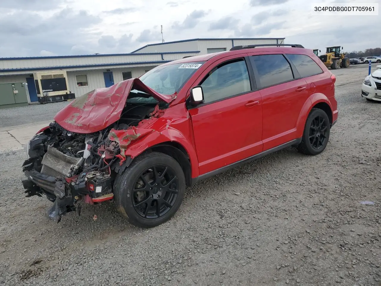 3C4PDDBG0DT705961 2013 Dodge Journey Sxt