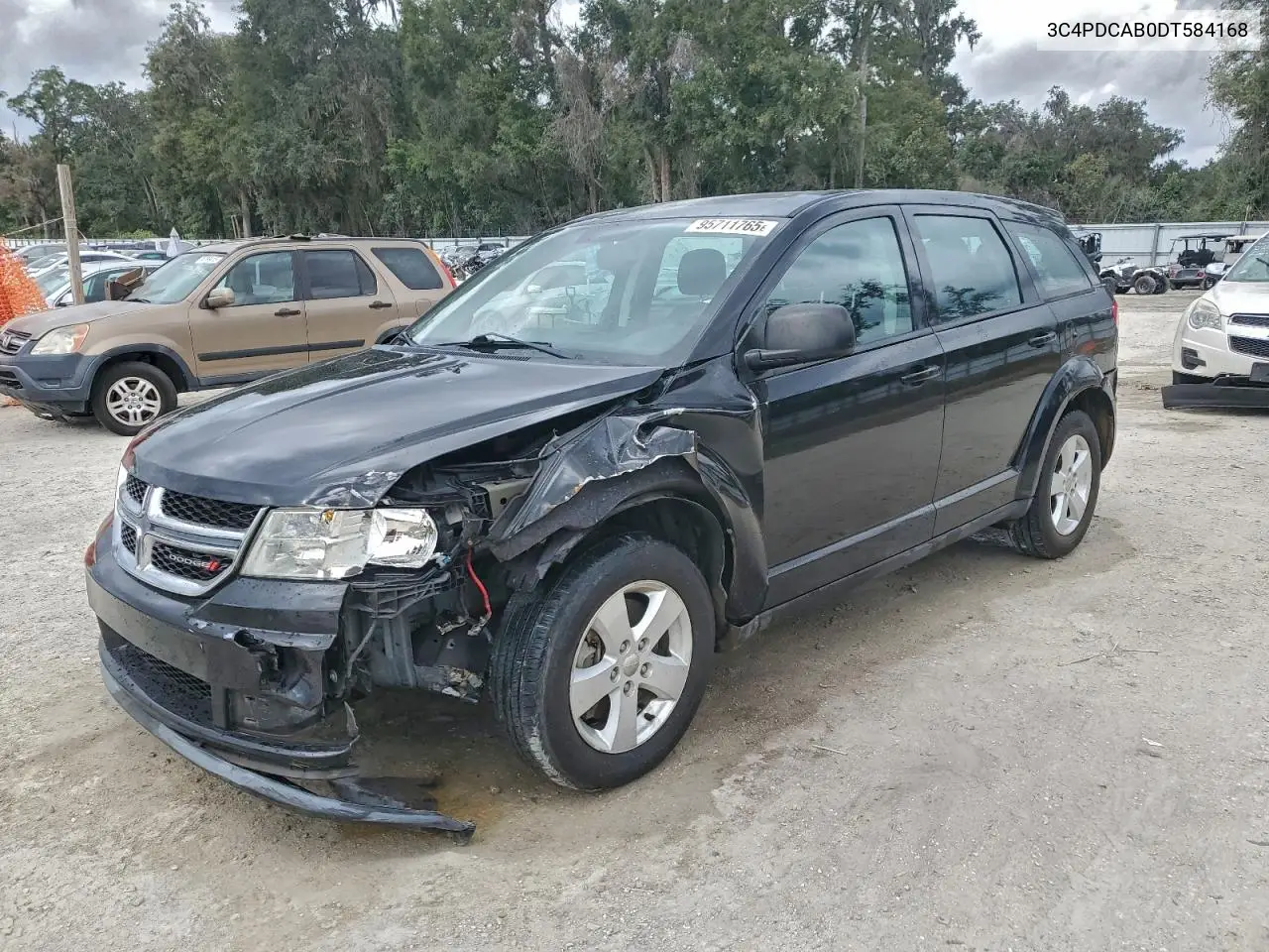3C4PDCAB0DT584168 2013 Dodge Journey Se