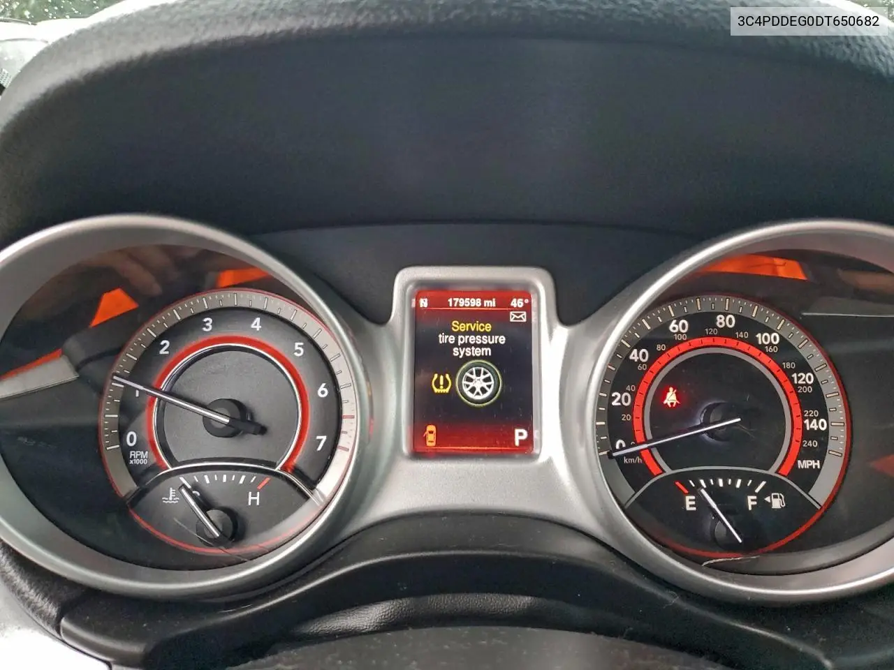 3C4PDDEG0DT650682 2013 Dodge Journey R/T