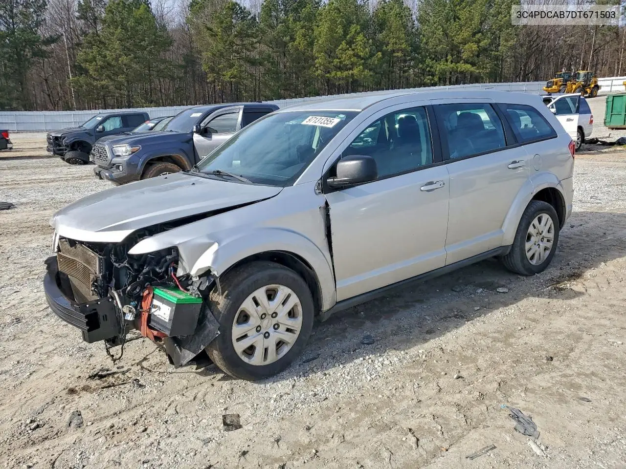 3C4PDCAB7DT671503 2013 Dodge Journey Se