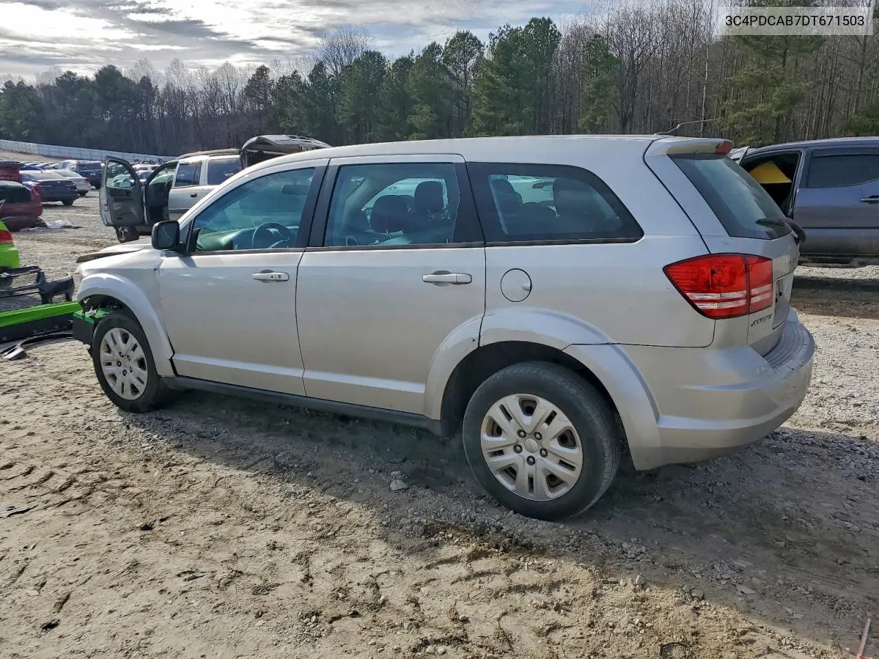3C4PDCAB7DT671503 2013 Dodge Journey Se