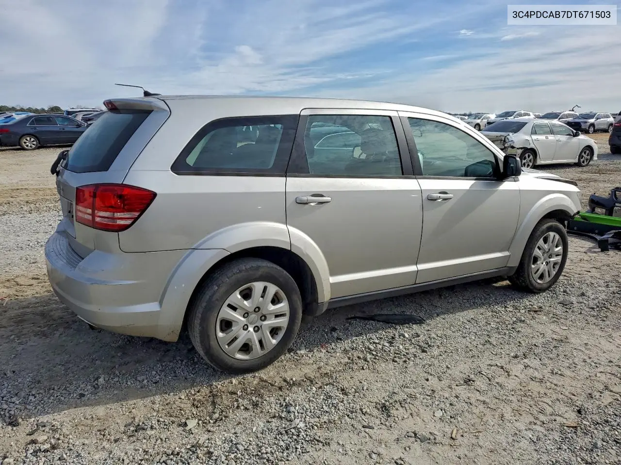 3C4PDCAB7DT671503 2013 Dodge Journey Se