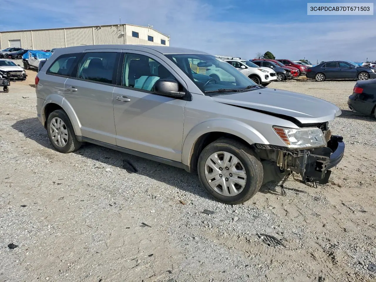 3C4PDCAB7DT671503 2013 Dodge Journey Se