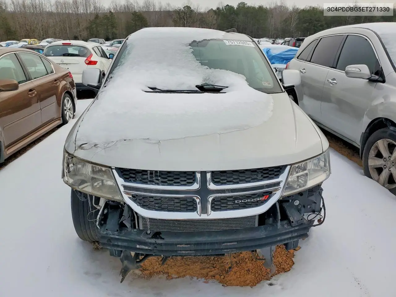 3C4PDDBG5ET271330 2014 Dodge Journey Sxt