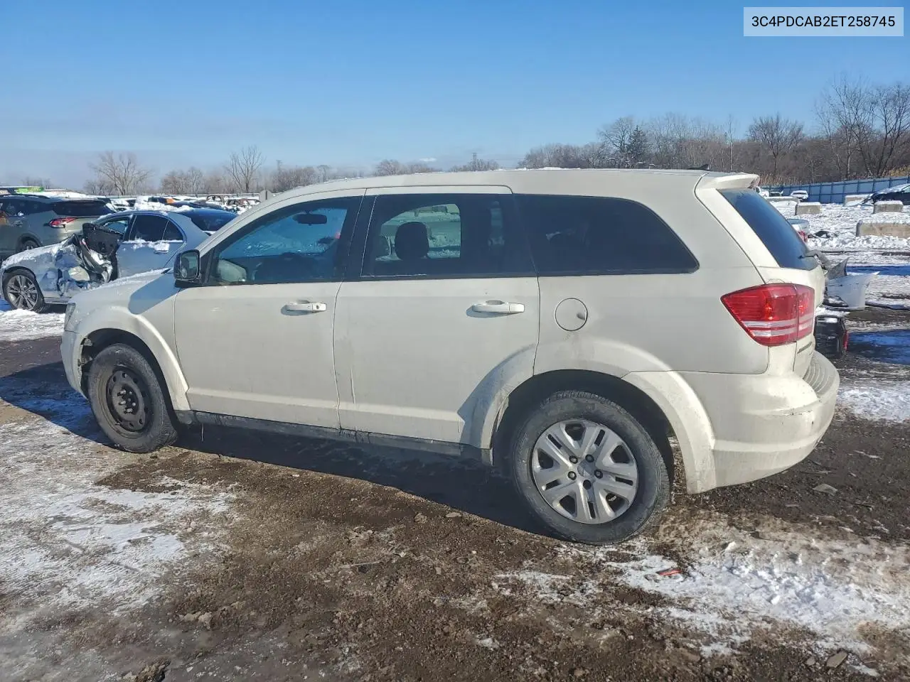 3C4PDCAB2ET258745 2014 Dodge Journey Se