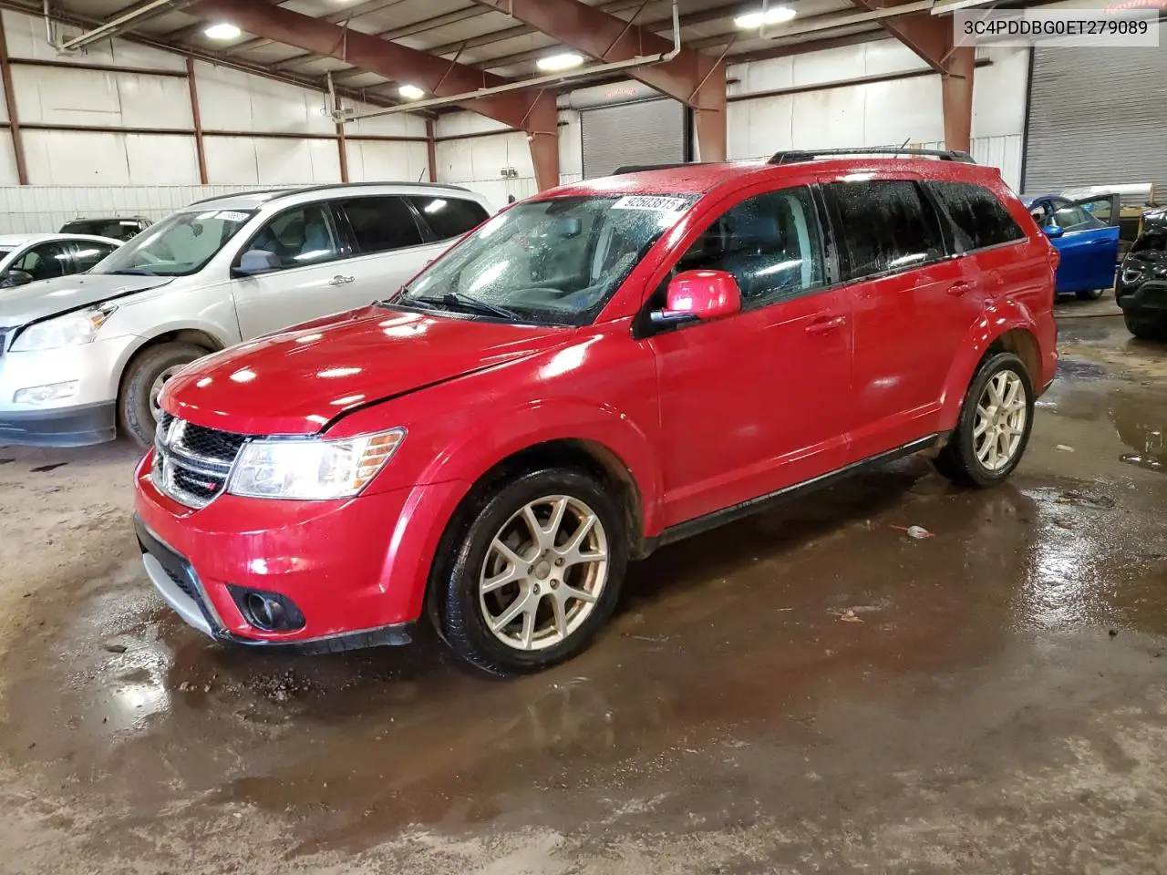 3C4PDDBG0ET279089 2014 Dodge Journey Sxt