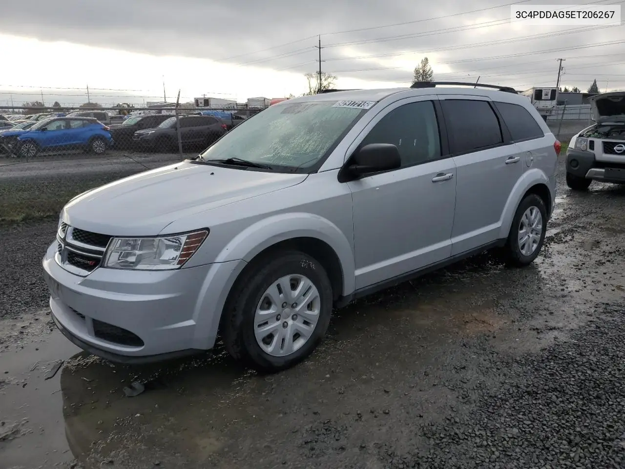 3C4PDDAG5ET206267 2014 Dodge Journey Se