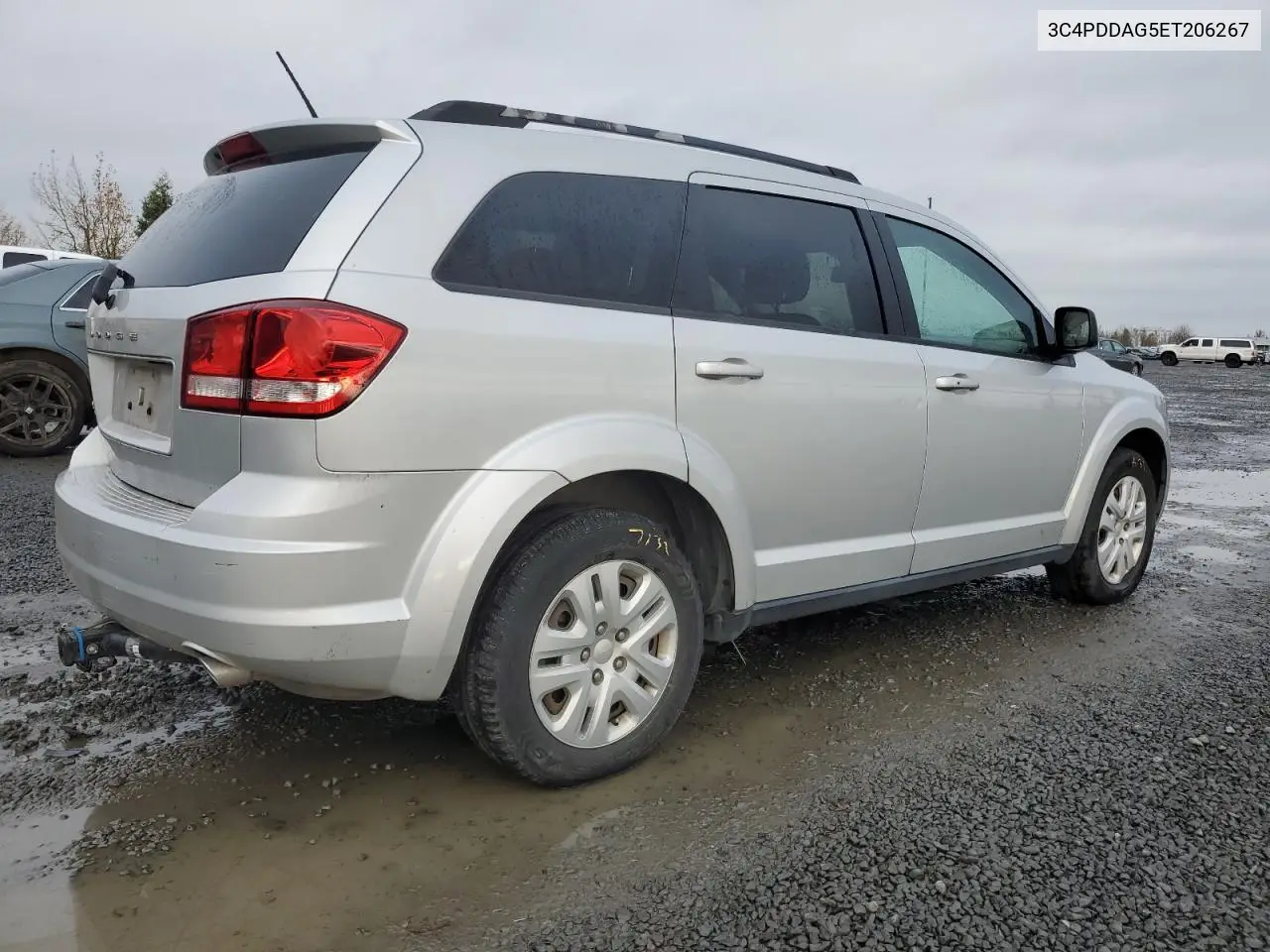3C4PDDAG5ET206267 2014 Dodge Journey Se