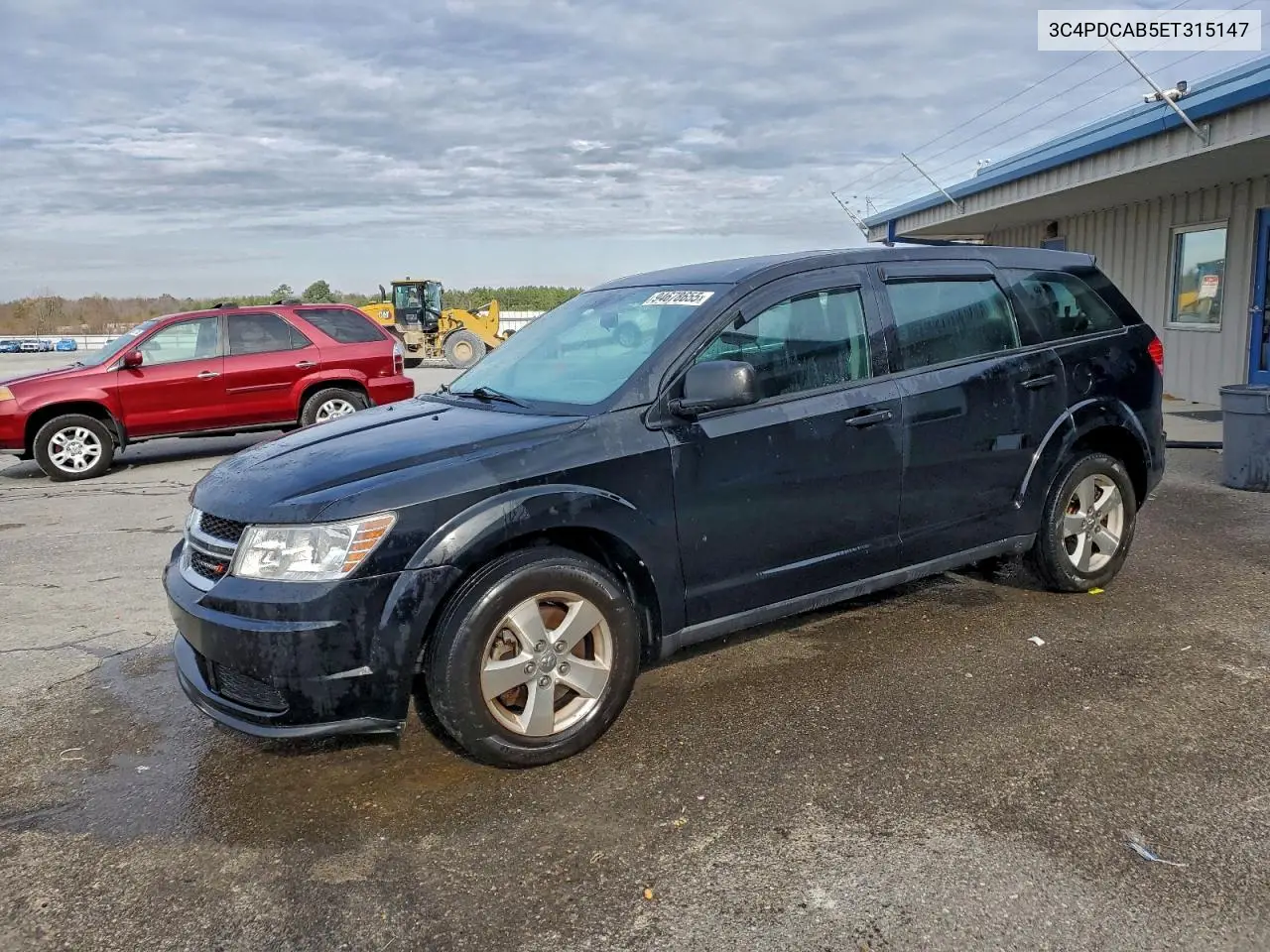 3C4PDCAB5ET315147 2014 Dodge Journey Se