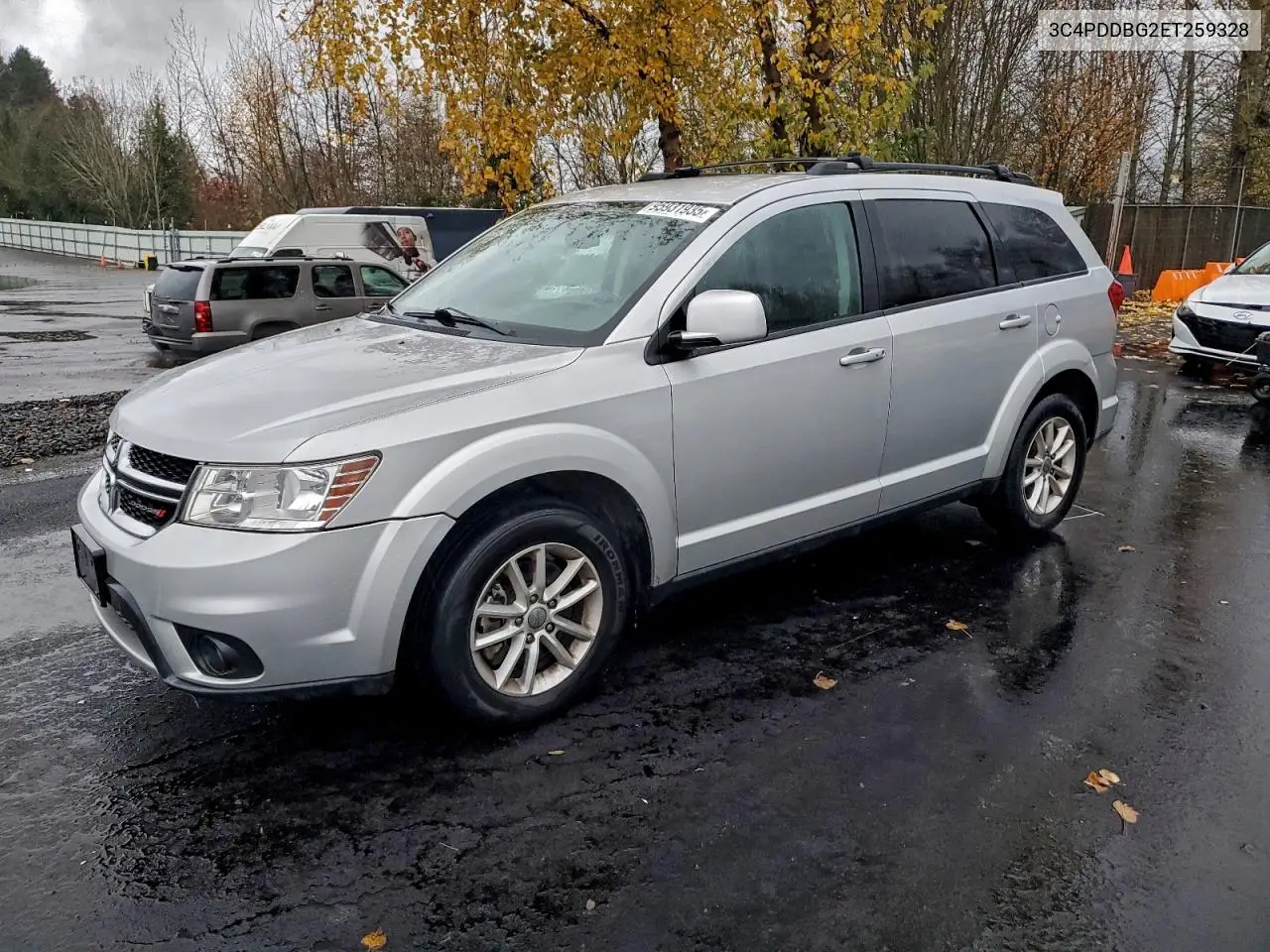 3C4PDDBG2ET259328 2014 Dodge Journey Sxt