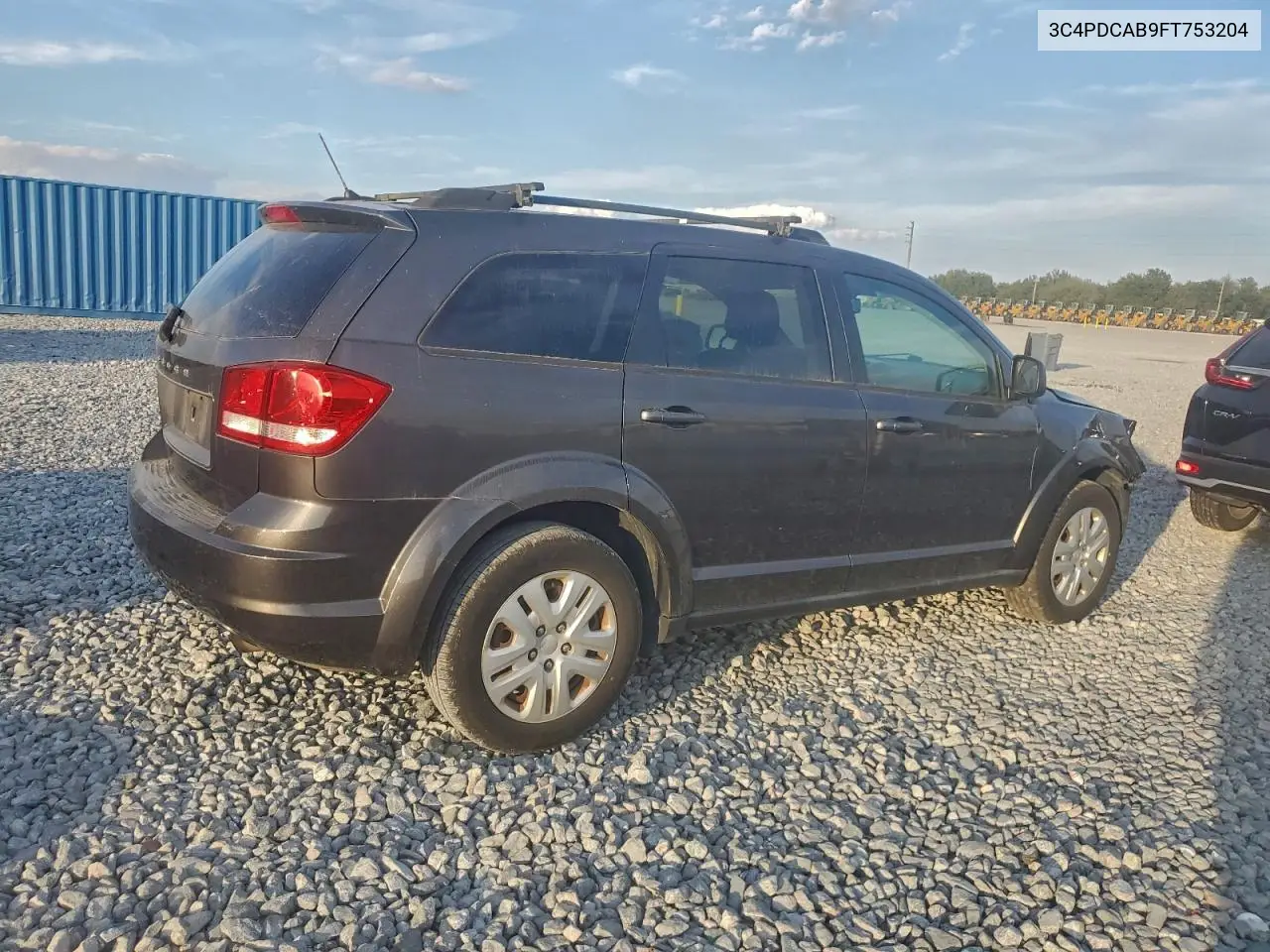 3C4PDCAB9FT753204 2015 Dodge Journey Se