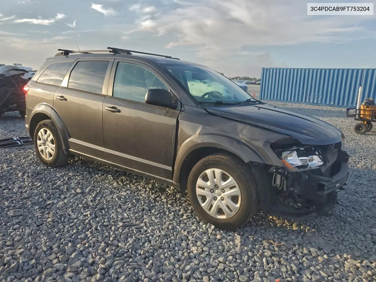 3C4PDCAB9FT753204 2015 Dodge Journey Se
