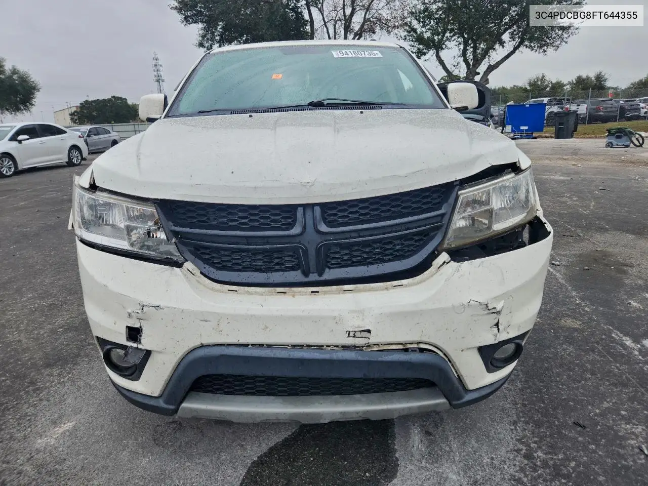 3C4PDCBG8FT644355 2015 Dodge Journey Sxt