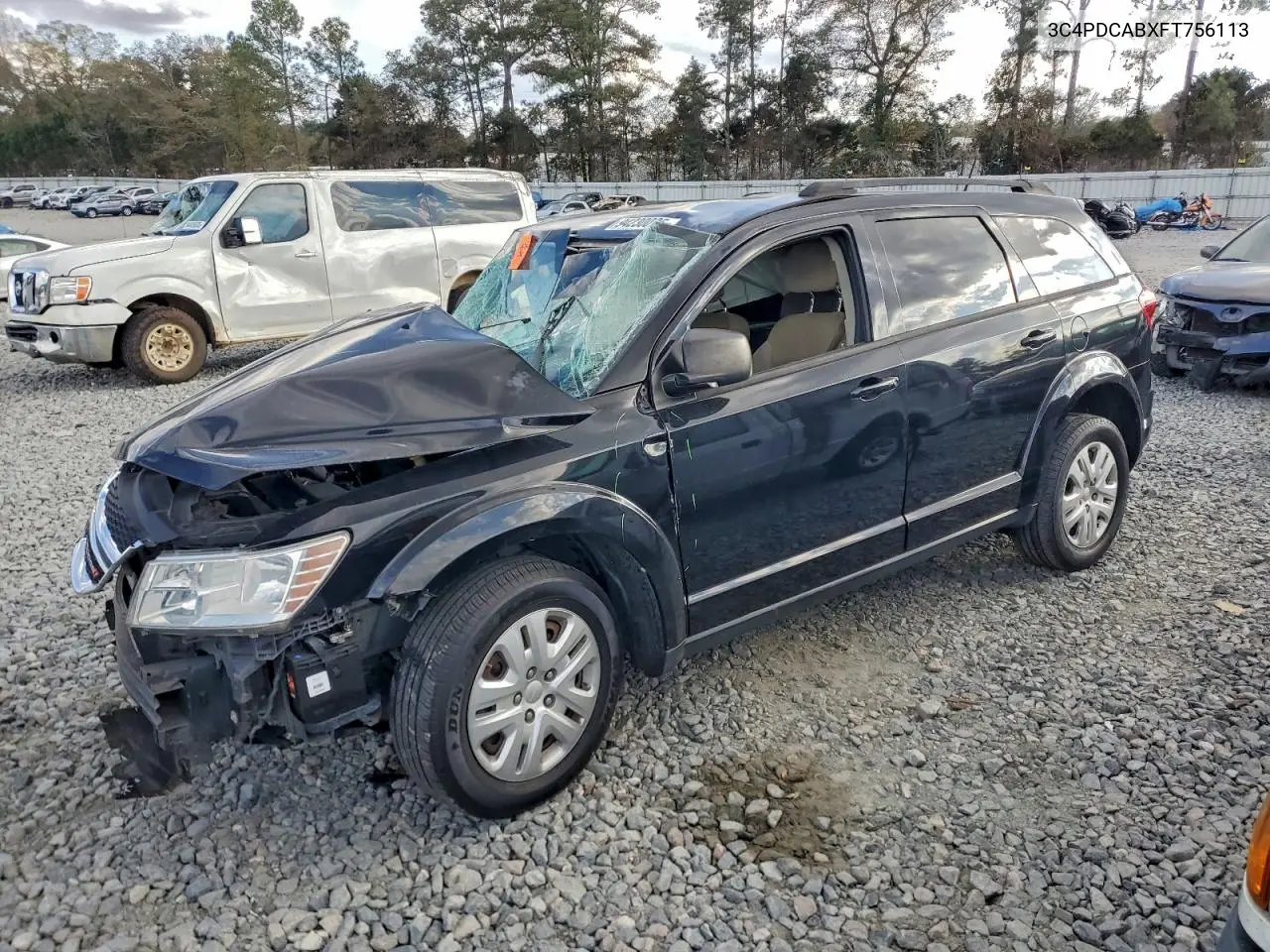 3C4PDCABXFT756113 2015 Dodge Journey Se