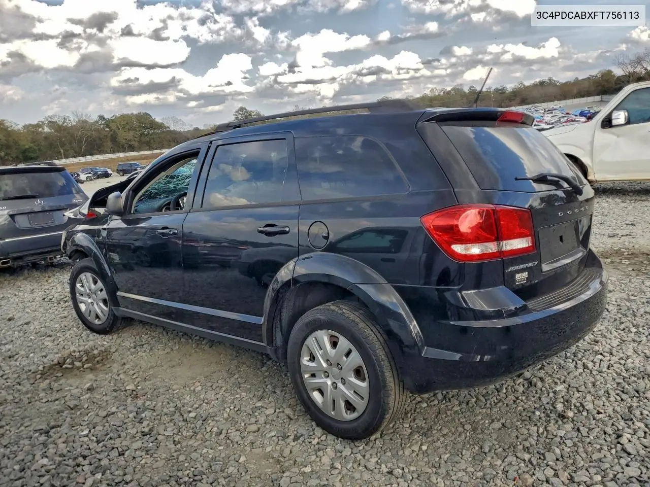 3C4PDCABXFT756113 2015 Dodge Journey Se