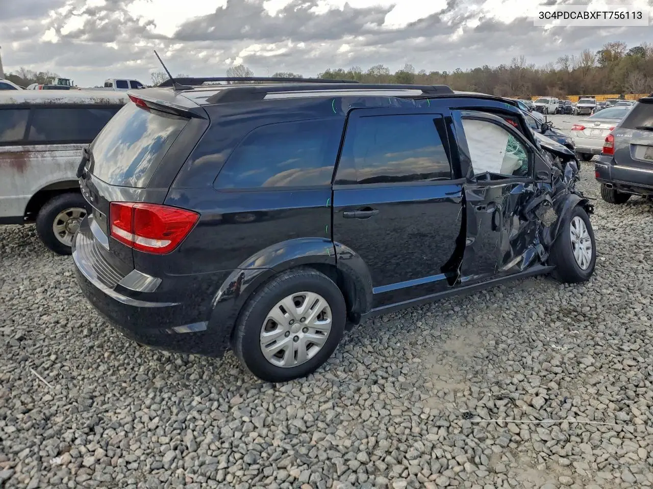 3C4PDCABXFT756113 2015 Dodge Journey Se