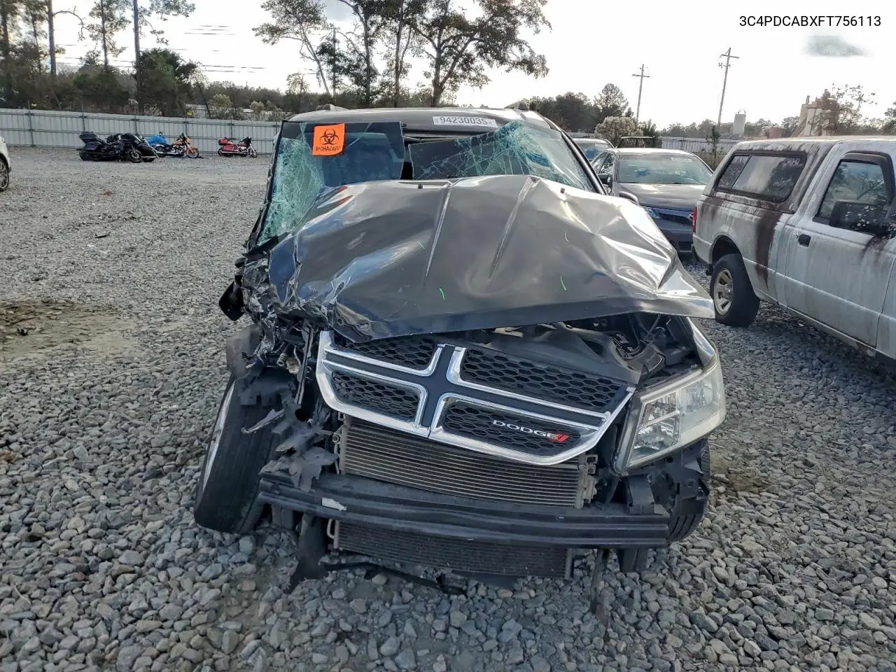 3C4PDCABXFT756113 2015 Dodge Journey Se