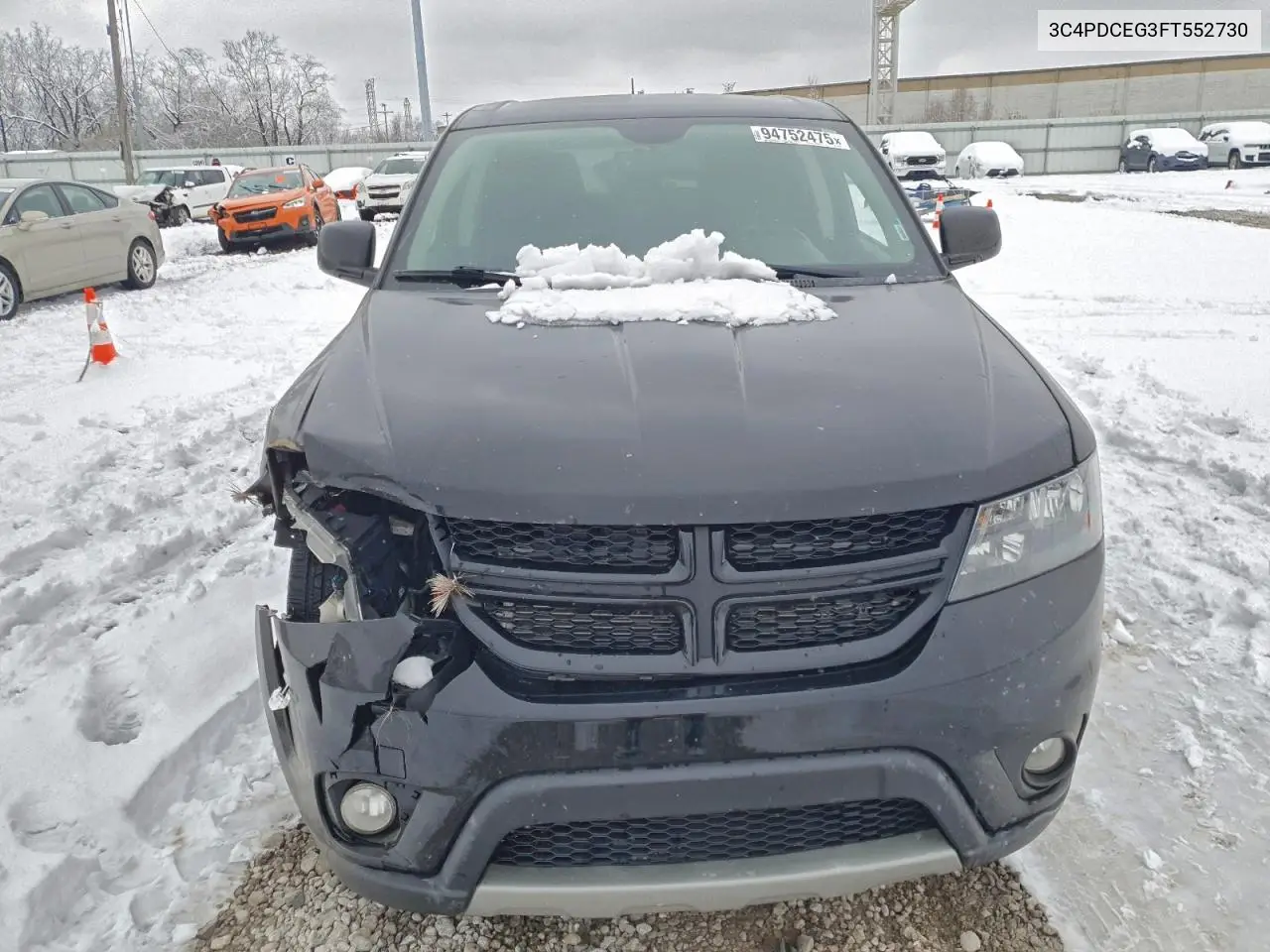 3C4PDCEG3FT552730 2015 Dodge Journey R/T