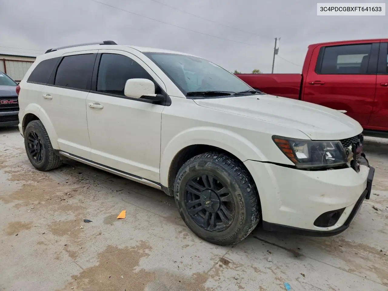 3C4PDCGBXFT641633 2015 Dodge Journey Crossroad