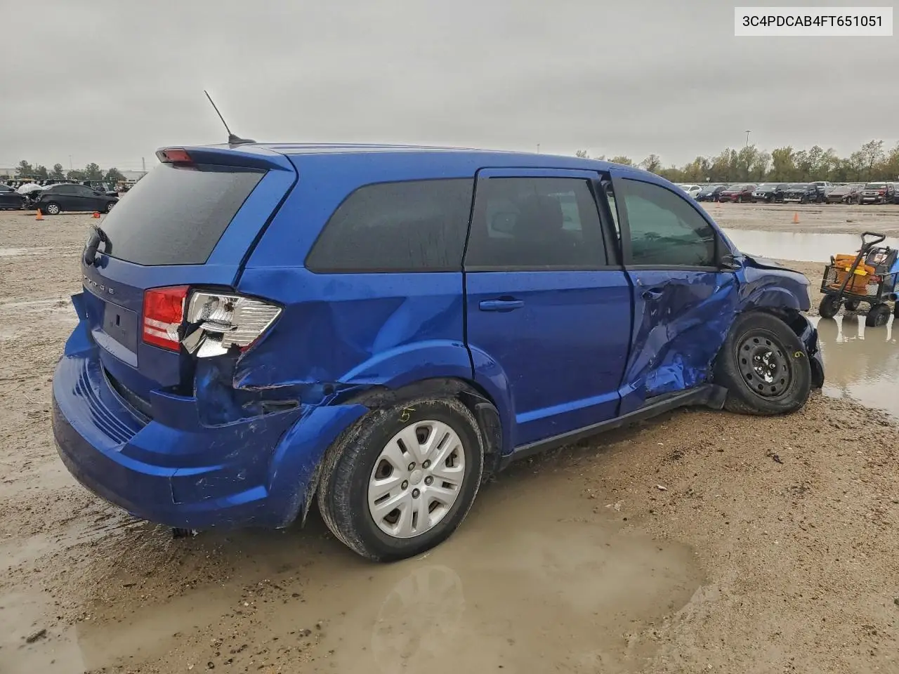 3C4PDCAB4FT651051 2015 Dodge Journey Se