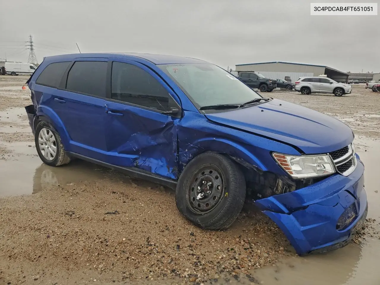 3C4PDCAB4FT651051 2015 Dodge Journey Se
