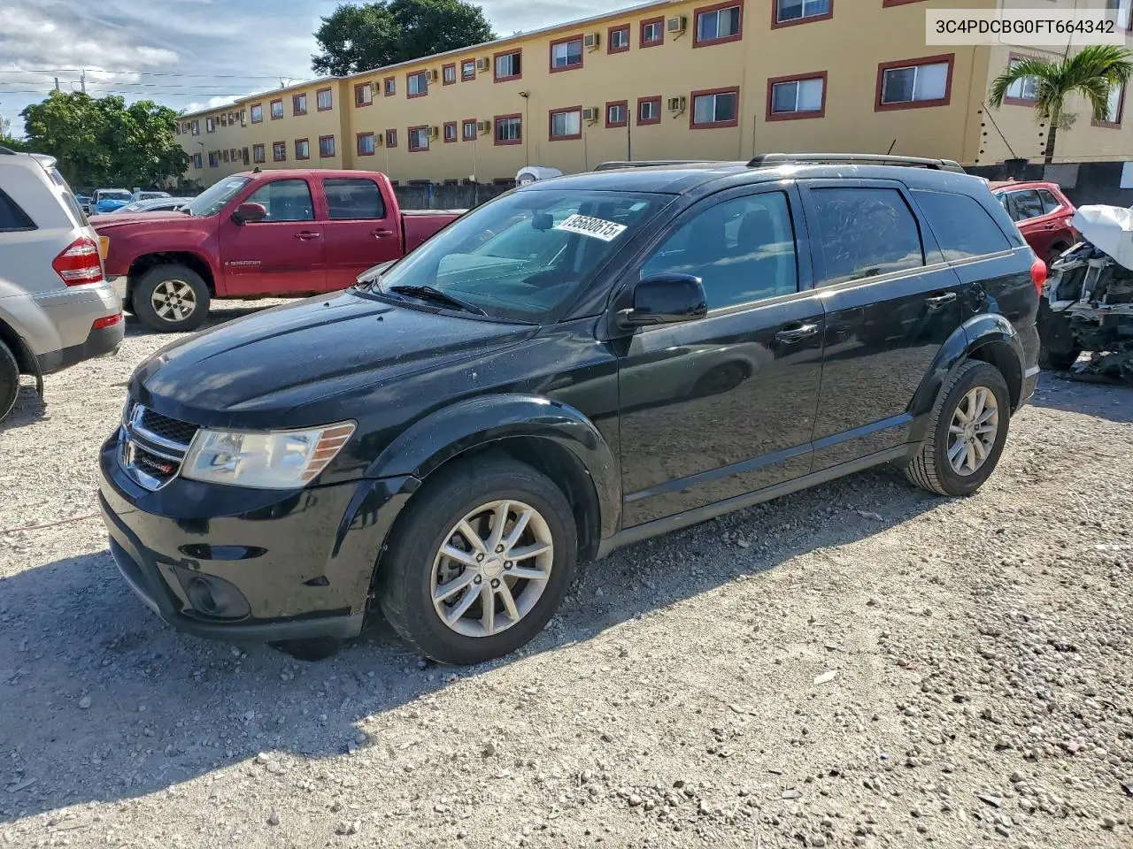 3C4PDCBG0FT664342 2015 Dodge Journey Sxt