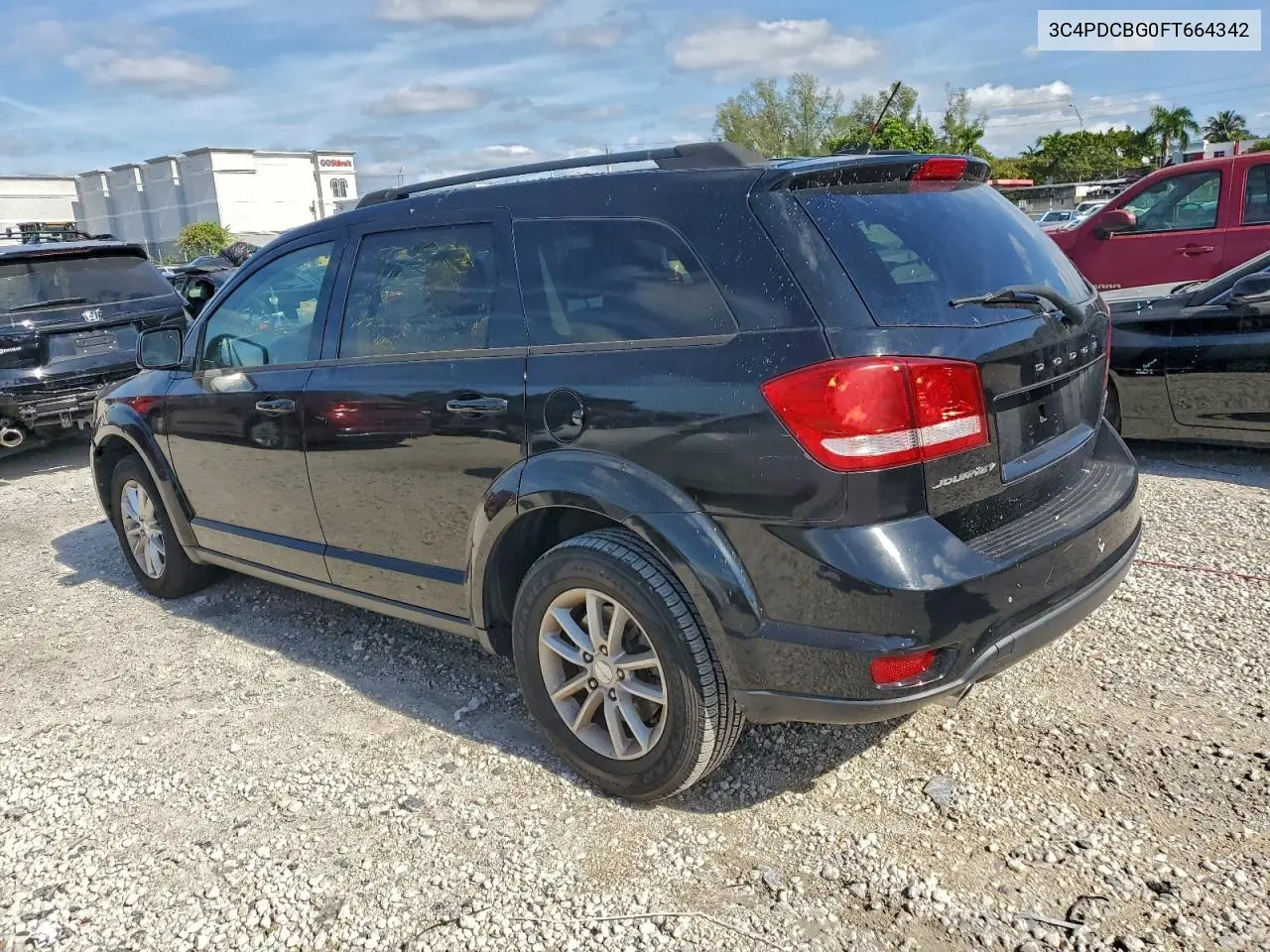 3C4PDCBG0FT664342 2015 Dodge Journey Sxt